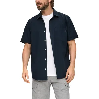 s.Oliver Baumwollhemd mit Musterstruktur