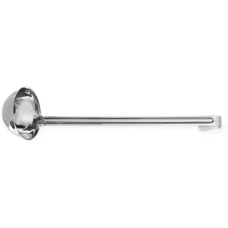 HENDI Schöpfkelle, Stück gemäß den HACCP, Schöpfkellen, Schaufeln, 0,18L, ø90x360mm, Edelstahl