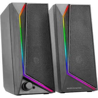 Mars Gaming MS72, Schwarz 15 W 4 W - Schwarz