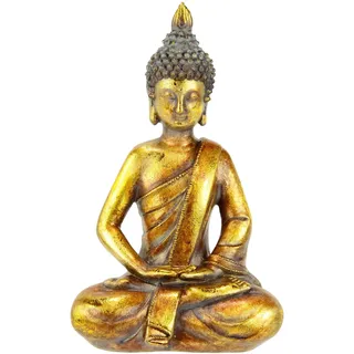 I.GE.A. Dekofigur »Buddha«, goldfarben