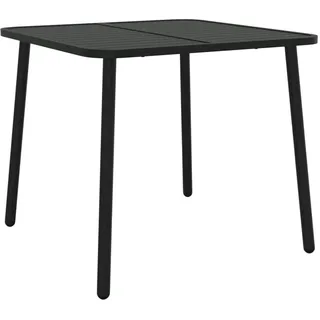 vidaXL Bistrotisch Ø 80 x 71 cm anthrazit