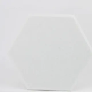 INF 20 Stück Akustikplatten mit Klebstoff - Weiß - Weiß