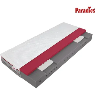 Kaltschaummatratze PARADIES "Neuheit: Paradies Perfekta KS, 90x200, 140x200 cm & weitere Größen", weiß, B:80cm H:22cm L:200cm, Bezug: 100% Polyester. Steppfüllung: 100% Polyester, Matratzen, Kaltschaummatratze, Maximaler Komfort mit Memoryschaum und Klimaregulierung