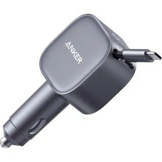 Anker Nano Kfz-Ladegerät, Farbe:Grau - Silber