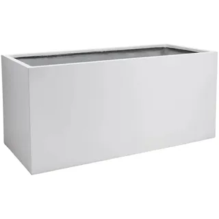 Vivanno Pflanzkübel Maxi 100 cm x 45 cm x 45 cm Weiß