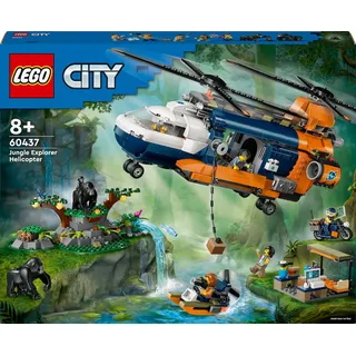 LEGO City Dschungelforscher-Hubschrauber