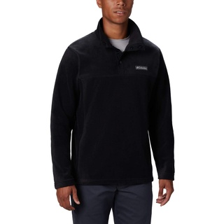 Columbia Steens Mountain Half Snap Fleece Pullover für Herren, Schwarz