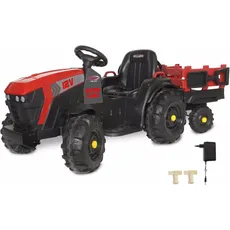 Bild Ride-on Traktor Super Load mit Anhänger rot (460895)