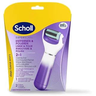 SCHOLL Expert Care 2-in-1 File & Smooth elektrischer Hornhautentferner 1 St.