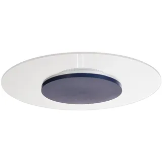 Led-Deckenleuchte , Blau , Metall, Kunststoff , rund , F , 42x4.5x42 cm , RoHS, Europäischer Sicherheitsstandard , Lampen & Leuchten, Leuchtenserien