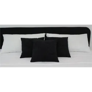 Westfalia Schlafkomfort Dekokissen 40 x 40 cm Schwarz-Weiße