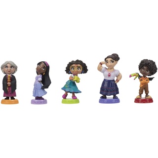 Disney Encanto 219564 Encanto Figuren 5er Pack Puppen, Mehrfarbig, 7cm