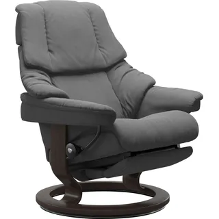 Stressless® Relaxsessel »Reno«, elektrisch verstellbar, optional 2-motorisch, Größe M & L, grau