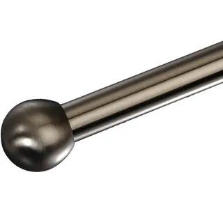 Liedeco Gardinenstangen-Endstück »Kugel - France« 20 mm, silberfarben