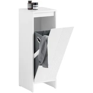 SoBuy Wäscheschrank Weiß