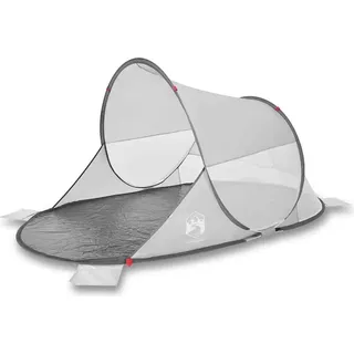vidaXL Strandzelt Grau Pop-Up Wasserdicht - Grau