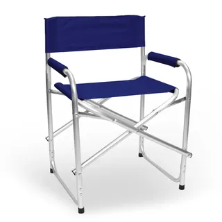 Stuhl Relax Klappbar Regie Aluminium Mit Beschichtung IN Textilene Blau