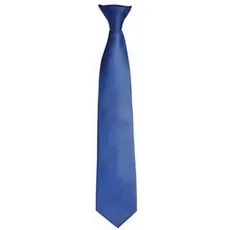Premier, Krawatte + Fliege, Cliponkrawatte Verschiedene Farben, Blau