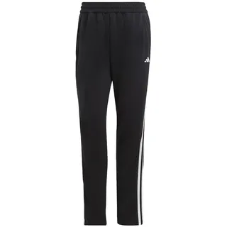 Adidas Damen AEROREADY Train Essentials 3-Stripes Pants Hose, Black/White, M Tall