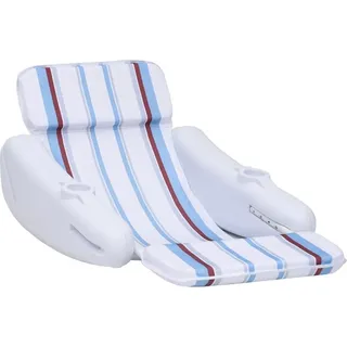 Pool Liegestuhl 140x83x60 cm - Weiß