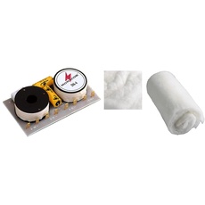 Monacor DN-4, 3-Wege-Weiche für 8 Ohm, für Lautsprecherselbstbau & Lautsprecher Dämmung Dämmwatte weiß