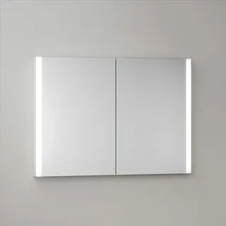 Keuco Royal Metis LED Unterputz-Spiegelschrank 100 x 71 cm mit 2 Türen, schweizer Ausführung