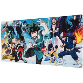 Grupo Erik Gaming Mauspad XXL My Hero Academia Anime Fanartikel Gaming Mousepad XXL rutschfest und Wasserabweisend Mauspad Groß - Mouse Pad Gaming Schreibtischunterlage PC Zubehör Gaming