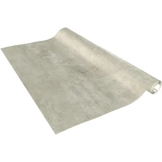 Vénilia Klebefolie Deco Premium, Mikrozement Beige, 45 cm x 2 m, selbstklebende Möbelfolie, Dekofolie, Küchenfolie, Tapete, PVC ohne Phthalate, Made in EU
