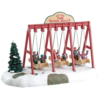 Lemax - Swing Boats - Schaukel - Animiertes Accessoire - 4,5V - Weihnachtswelt