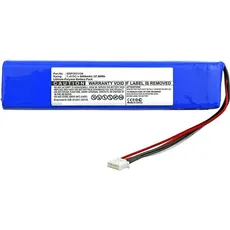 CoreParts Battery for Jbl Speaker (1 Zellen, 5000 mAh), Notebook Akku, Blau