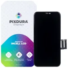 Pixdura LCD Display (Premium In-cell) + Touchscreen für iPhone 11, schwarz