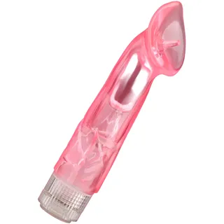EIS EIS, Vibrator, Auflegevibrator, Oral-Klitorisvibrator, 20,5 cm, flexibel, stufenlose Vibration, batteriebetrieben, ohne Weichmacher