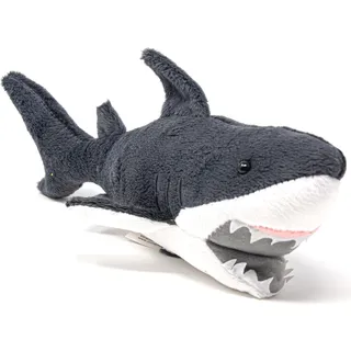 Cornelissen - Kuscheltier - Weißer Hai - schwarz - 27 cm