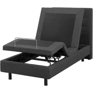 Beliani Duke 80 x 200 cm Dunkelgrau