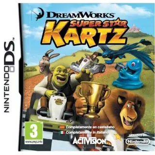 Nintendo Games Dsi Xl Dreamworks Super Star Kartz - Multicolour