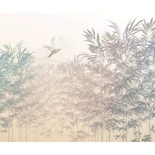KOMAR Vliestapete - Bamboo Paradise 300 x 250 cm - Fsc , Tapeten, & Wandverkleidungen, Vliestapeten