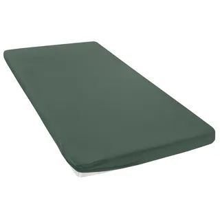OTTO home Spannbettlaken Microfaser-Jersey 90 x 200 - 140 x 200 - 180 x 200 cm dunkelgrün