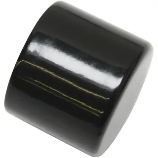GARDINIA Gardinenstangen-Endstück Chicago 1-läufig Ø 20 mm Schwarz