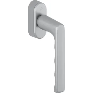 HOPPE Hamburg SecuForte, Aluminium edelstahlfarbig matt