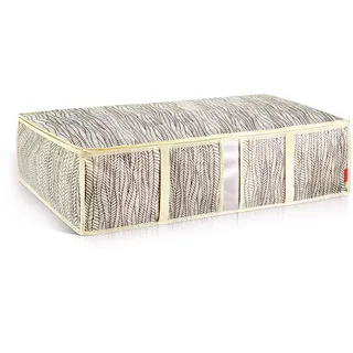 Tescoma Schutzhülle für Bettdecken FANCY HOME 80 x 52 x 20 cm, cremefarbig
