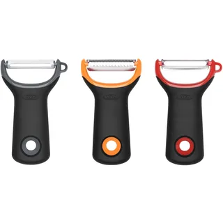 Oxo Präzision Y Schäler 3er Set Sparschäler Schwarz