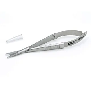 TAMIYA TAM74157 74157 HG PC-Schere mit Pinzettengriff L12mm, Modellbau, Zubehör, Silber