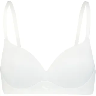 Puma Soft Padded BH Damen Bra Unterwäsche, Weiß, 75C