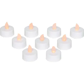 LED-Teelicht 9 Stück Warmweiß