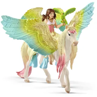 Schleich Bayala Surah mit Glitzer-Pegasus 70566