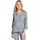 Hemdbluse Offwhite Navy Vertical Stripe 36