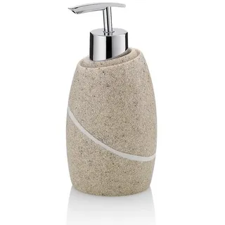 Kela Seifenspender Talus Polyresin Beige