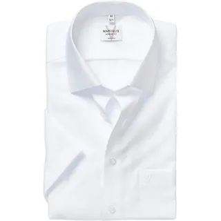 MARVELIS Kurzarmhemd, modern fit, Busnesshemd, New Kentkragen, bügelfrei
