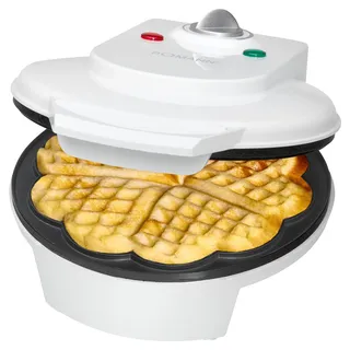 Bomann WA 5018 CB Waffeleisen Weiß