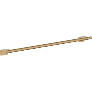 hansgrohe AddStoris S - Badetuchhalter, Handtuchhalter für Wandmontage, verdeckte Befestigung, Badezimmer Zubehör, Brushed Bronze, 41767140